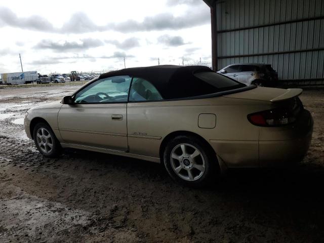 2T1FF28P31C425354 - 2001 TOYOTA CAMRY SOLA SE GOLD photo 2