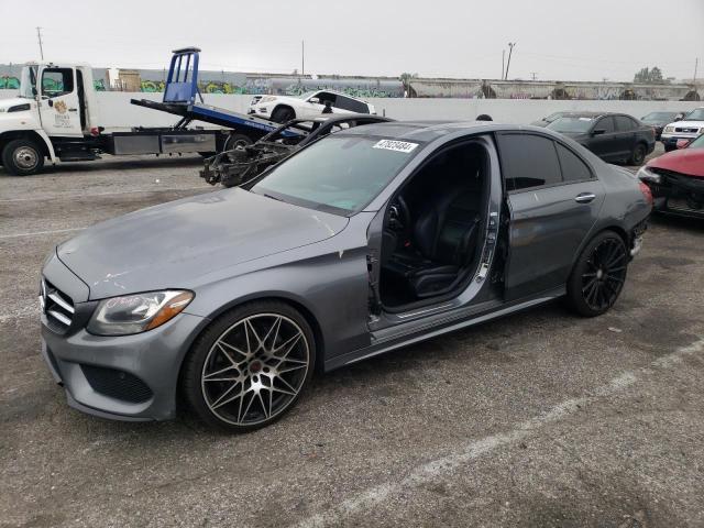 55SWF4JB7JU263569 - 2018 MERCEDES-BENZ C 300 GRAY photo 1