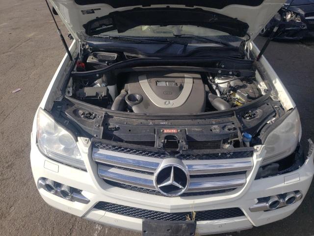 4JGBF7BE7AA579505 - 2010 MERCEDES-BENZ GL 450 4MATIC WHITE photo 7