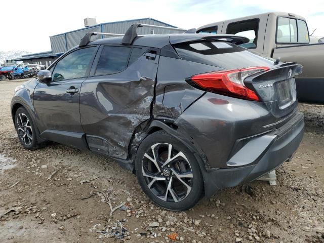 NMTKHMBX7JR045713 - 2018 TOYOTA C-HR XLE GRAY photo 2