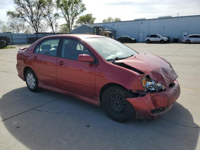 1NXBR32E56Z592050 - 2006 TOYOTA COROLLA CE RED photo 4