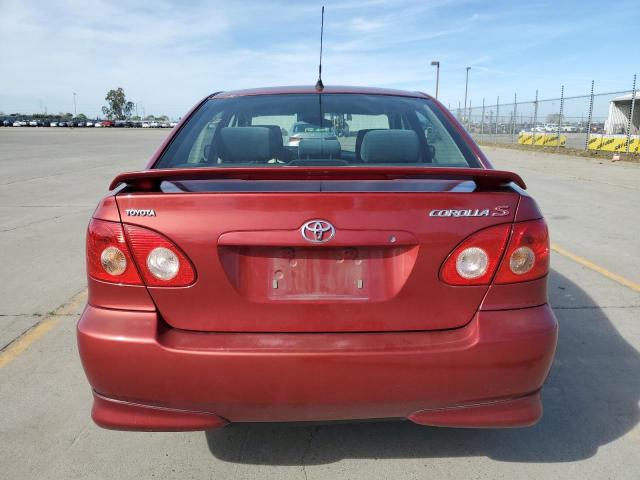 1NXBR32E56Z592050 - 2006 TOYOTA COROLLA CE RED photo 6