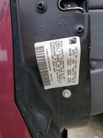 1G8AJ55F46Z100435 - 2006 SATURN ION LEVEL 2 BURGUNDY photo 12