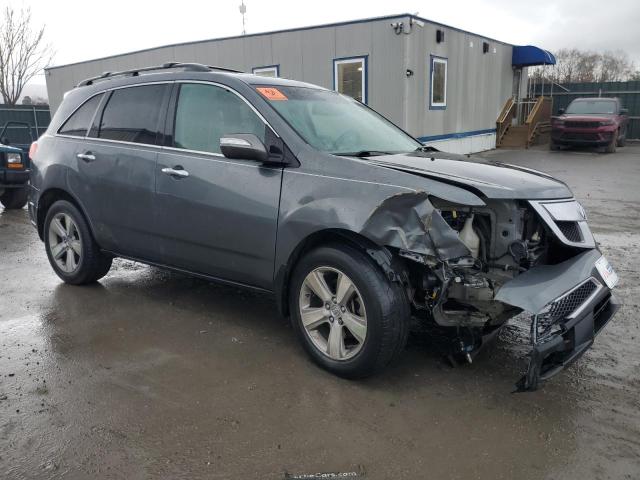 2HNYD2H28BH522506 - 2011 ACURA MDX GRAY photo 4