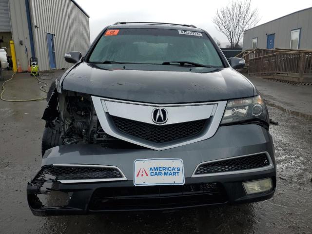 2HNYD2H28BH522506 - 2011 ACURA MDX GRAY photo 5