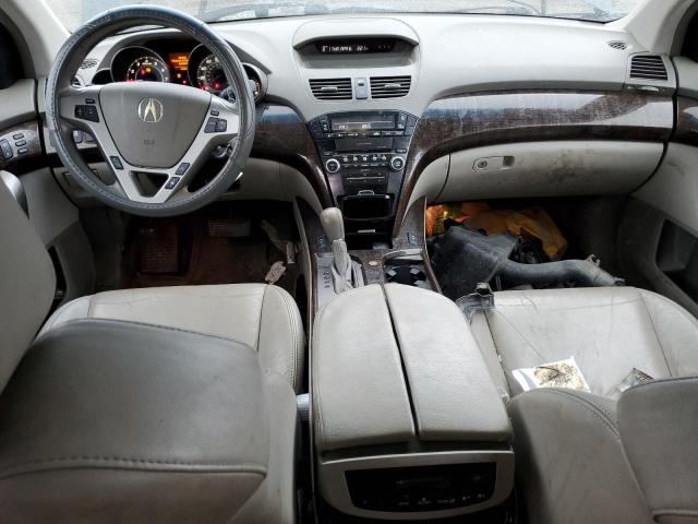 2HNYD2H28BH522506 - 2011 ACURA MDX GRAY photo 8