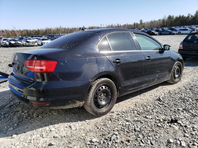 3VW1K7AJ9FM355010 - 2015 VOLKSWAGEN JETTA BASE შავი ფოტო 3