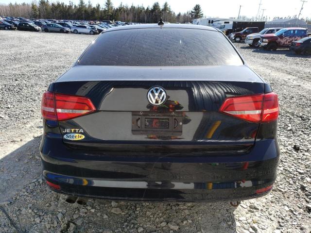 3VW1K7AJ9FM355010 - 2015 VOLKSWAGEN JETTA BASE შავი ფოტო 6