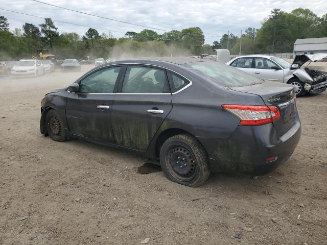 3N1AB7AP8EY268586 - 2014 NISSAN SENTRA S CHARCOAL photo 2