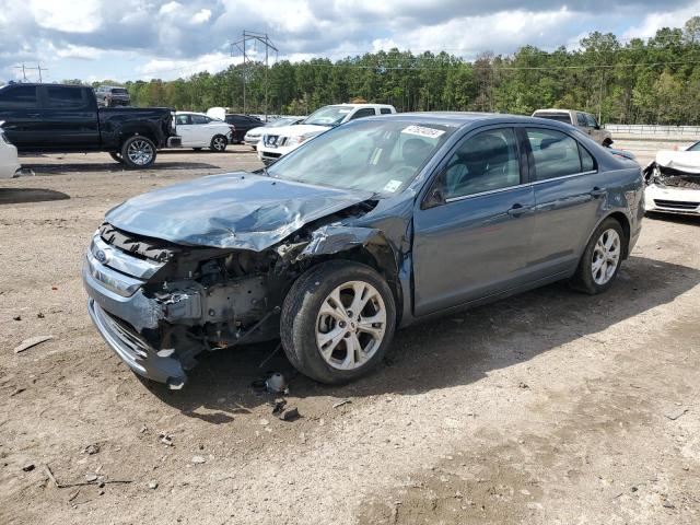 3FAHP0HA8CR154526 - 2012 FORD FUSION SE BLUE photo 1