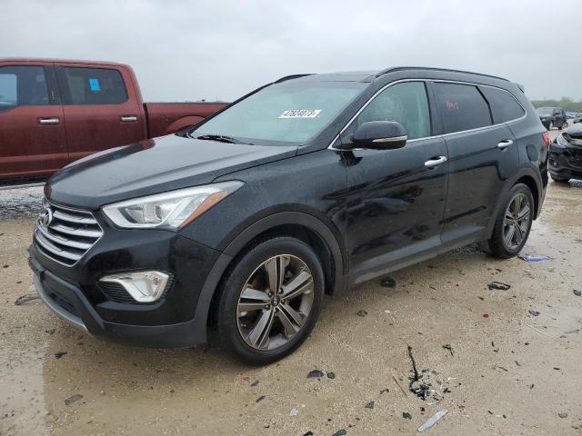 KM8SR4HF2FU121169 - 2015 HYUNDAI SANTA FE GLS BLACK photo 1