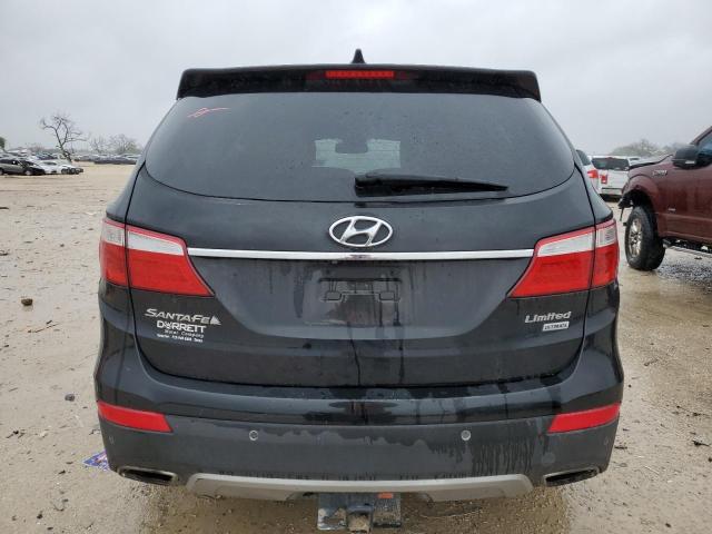 KM8SR4HF2FU121169 - 2015 HYUNDAI SANTA FE GLS BLACK photo 6