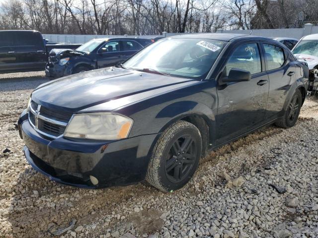 1B3LC56J18N290217 - 2008 DODGE AVENGER SXT BLACK photo 1