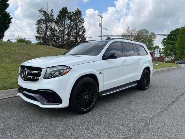 4JGDF7FEXJB001413 - 2018 MERCEDES-BENZ GLS 63 AMG 4MATIC WHITE photo 2