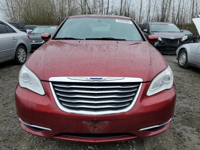 1C3CCBAB7DN647136 - 2013 CHRYSLER 200 LX RED photo 5