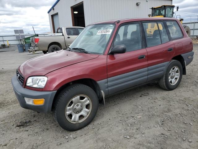 JT3GP10V5X0041170 - 1999 TOYOTA RAV4 RED photo 1