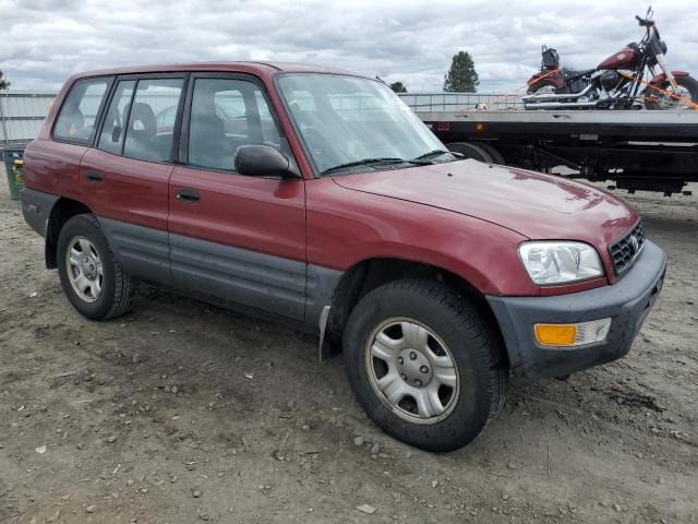 JT3GP10V5X0041170 - 1999 TOYOTA RAV4 RED photo 4