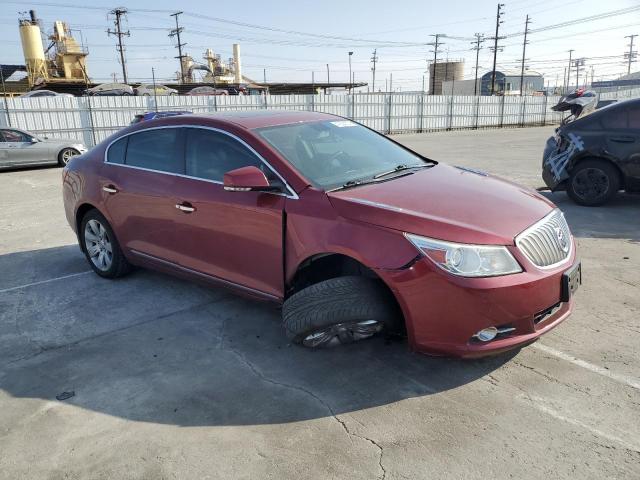 1G4GE5GV1AF256351 - 2010 BUICK LACROSSE CXS BURGUNDY photo 4