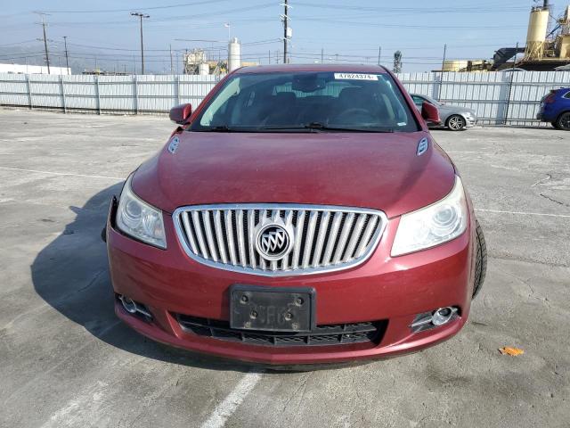 1G4GE5GV1AF256351 - 2010 BUICK LACROSSE CXS BURGUNDY photo 5