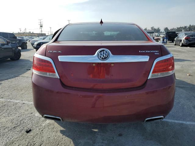 1G4GE5GV1AF256351 - 2010 BUICK LACROSSE CXS BURGUNDY photo 6