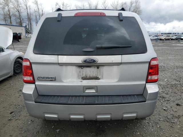 1FMCU9D74BKC52415 - 2011 FORD ESCAPE XLT SILVER photo 6