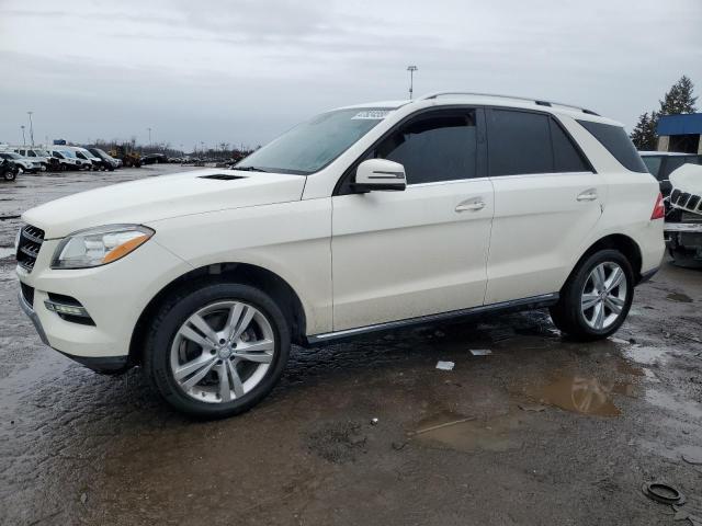 4JGDA5HB8DA222900 - 2013 MERCEDES-BENZ ML 350 4MATIC WHITE photo 1