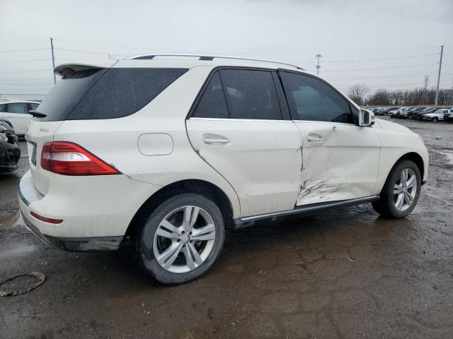 4JGDA5HB8DA222900 - 2013 MERCEDES-BENZ ML 350 4MATIC WHITE photo 3