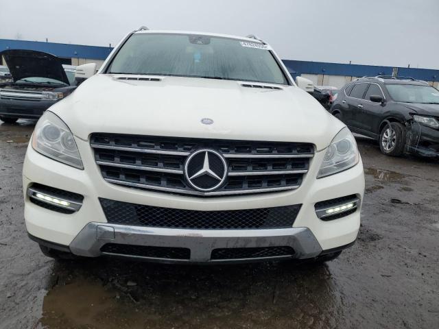 4JGDA5HB8DA222900 - 2013 MERCEDES-BENZ ML 350 4MATIC WHITE photo 5