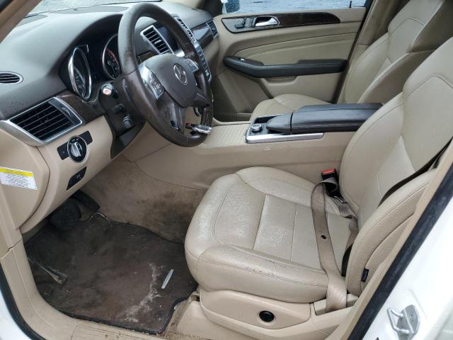 4JGDA5HB8DA222900 - 2013 MERCEDES-BENZ ML 350 4MATIC WHITE photo 7