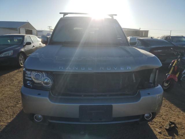 SALMP1E40AA304531 - 2010 LAND ROVER RANGE ROVE AUTOBIOGRAPHY SILVER photo 5