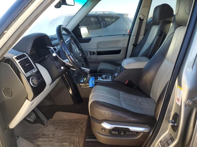SALMP1E40AA304531 - 2010 LAND ROVER RANGE ROVE AUTOBIOGRAPHY SILVER photo 7