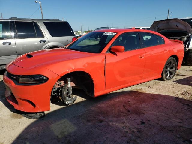 2C3CDXHG6KH760349 - 2019 DODGE CHARGER GT RED photo 1