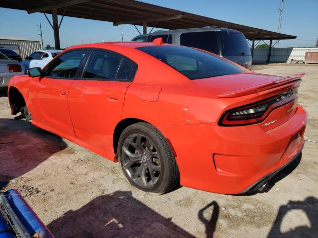 2C3CDXHG6KH760349 - 2019 DODGE CHARGER GT RED photo 2