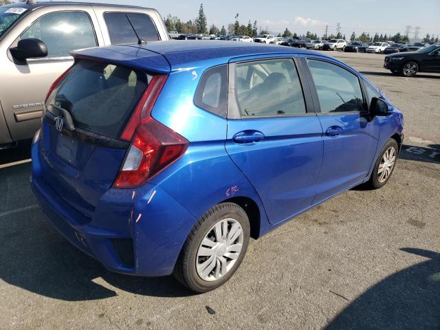 JHMGK5H58GS007569 - 2016 HONDA FIT LX BLUE photo 3