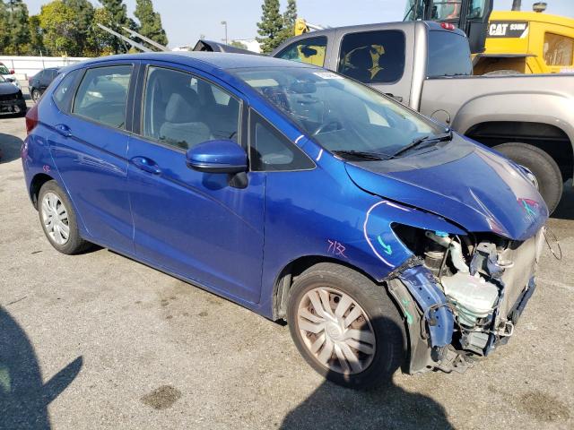 JHMGK5H58GS007569 - 2016 HONDA FIT LX BLUE photo 4