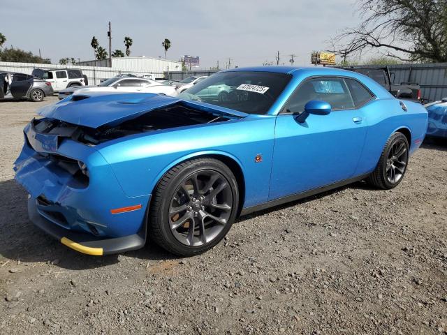 2C3CDZFJ7PH662285 - 2023 DODGE CHALLENGER R/T SCAT PACK BLUE photo 1