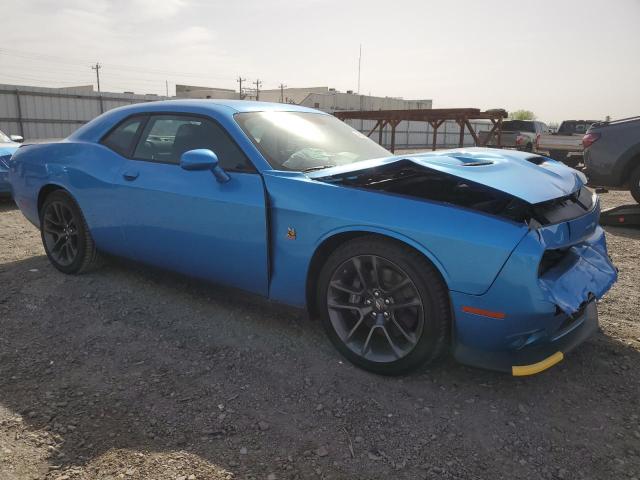 2C3CDZFJ7PH662285 - 2023 DODGE CHALLENGER R/T SCAT PACK BLUE photo 4