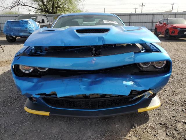 2C3CDZFJ7PH662285 - 2023 DODGE CHALLENGER R/T SCAT PACK BLUE photo 5