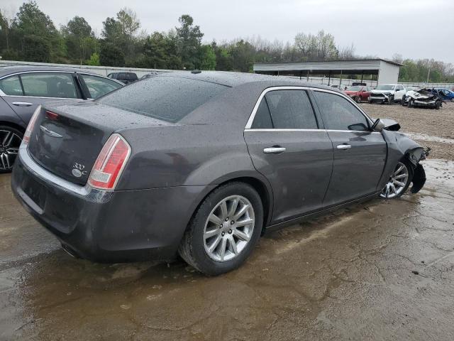 2C3CCAEG3DH620394 - 2013 CHRYSLER 300C GRAY photo 3