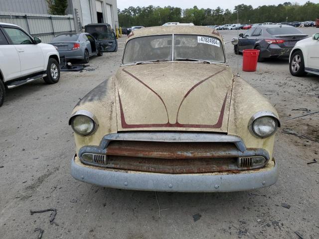 3JKF84423 - 1951 CHEVROLET FLEETLINE YELLOW photo 5