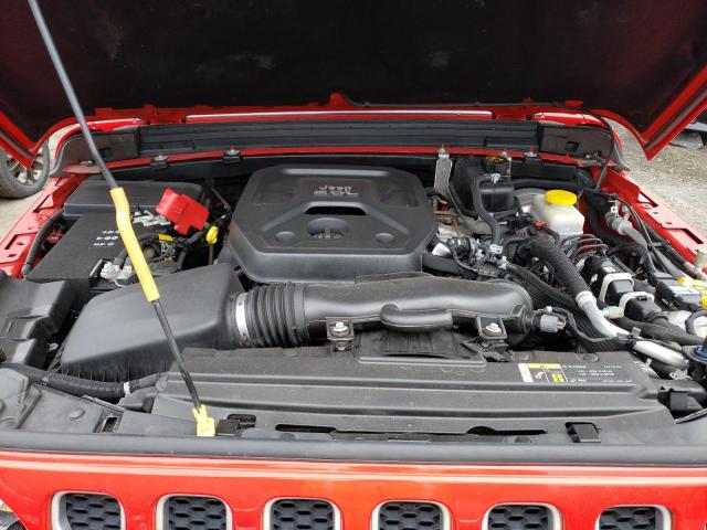 1C4HJXEN1LW115494 - 2020 JEEP WRANGLER U SAHARA RED photo 11