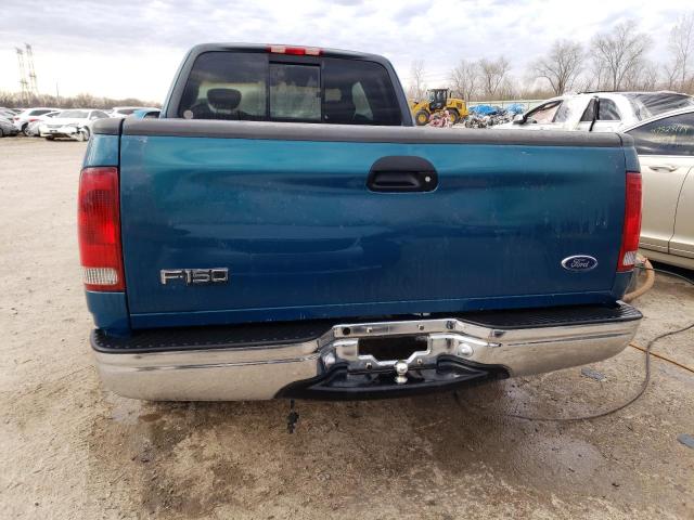 1FTZX17231KB89510 - 2001 FORD F150 GREEN photo 6