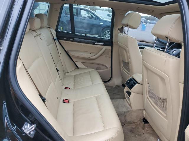 5UXWX7C55DL980558 - 2013 BMW X3 XDRIVE35I BLACK photo 10