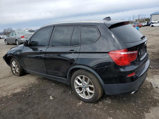 5UXWX7C55DL980558 - 2013 BMW X3 XDRIVE35I BLACK photo 2