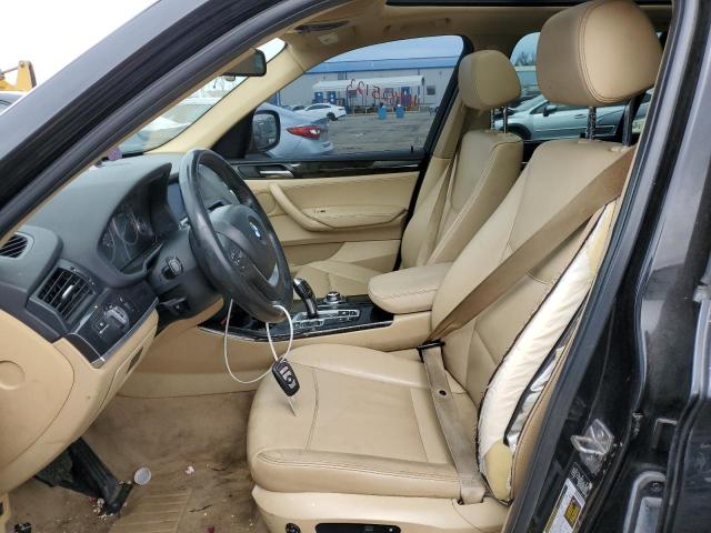 5UXWX7C55DL980558 - 2013 BMW X3 XDRIVE35I BLACK photo 7