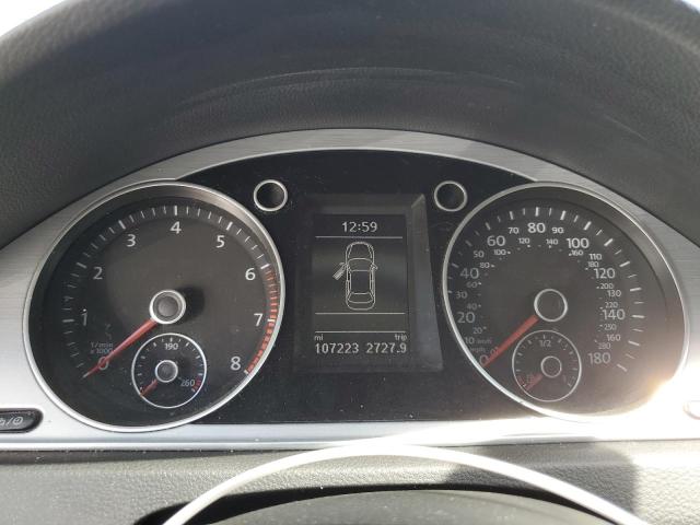 WVWBP7AN3GE501114 - 2016 VOLKSWAGEN CC BASE SILVER photo 9