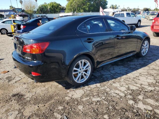 JTHBE262065000833 - 2006 LEXUS IS 350 BLACK photo 3