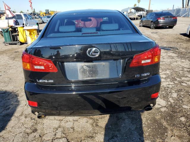 JTHBE262065000833 - 2006 LEXUS IS 350 BLACK photo 6