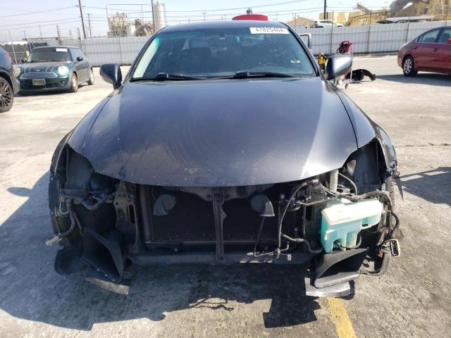 JTHBK262775026081 - 2007 LEXUS IS 250 GRAY photo 5