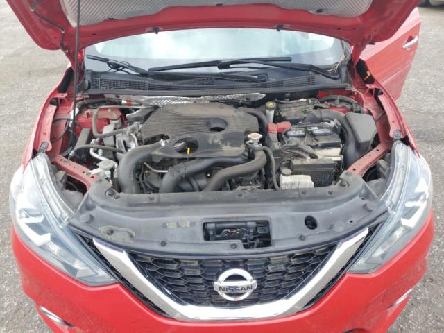 3N1CB7AP3HY206073 - 2017 NISSAN SENTRA SR TURBO RED photo 11